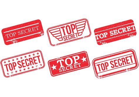 Top Secret Stamp Vectors Download Free Vector Art Stock