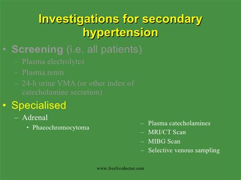 Hypertension is when your blood pounds on the walls of blood vessels as it flows through them. Secondary hypertension