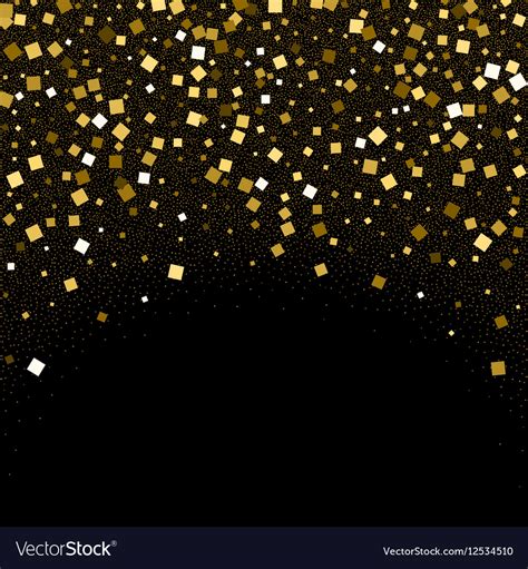 Black Gold Glitter Sparkle Background