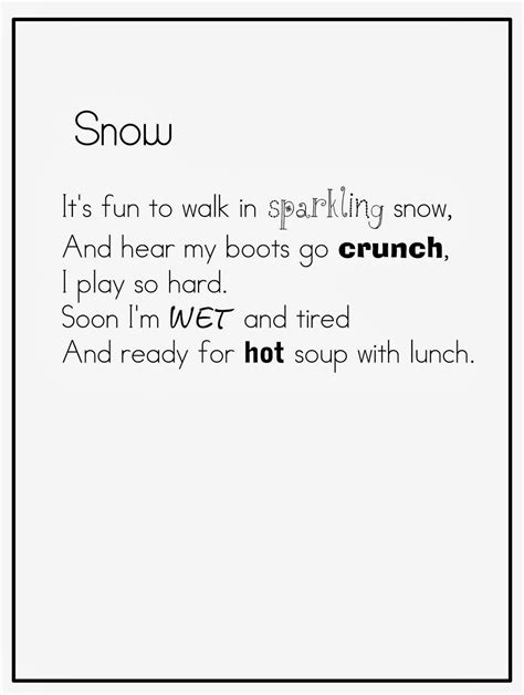 Joyful Learning In Kc Winter Poems