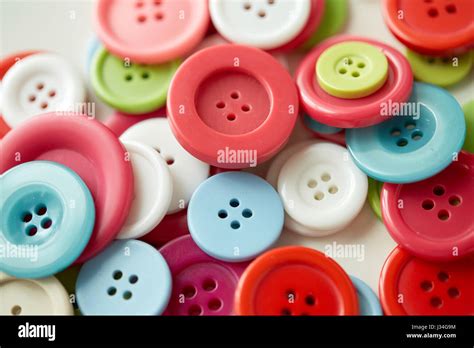 Colorful Sewing Buttons Stock Photo Alamy
