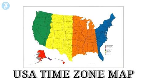 Usa Time Zone Map Ultimate Guide To The 4 Time Zones In Usa