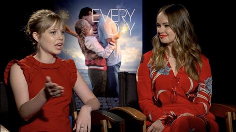 Every Day Angourie Rice And Debby Ryan Spill About The Movie Youtube