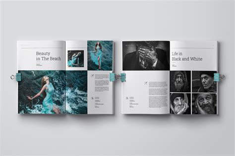 Photography Portfolio Template in Brochure Templates on Yellow Images ...