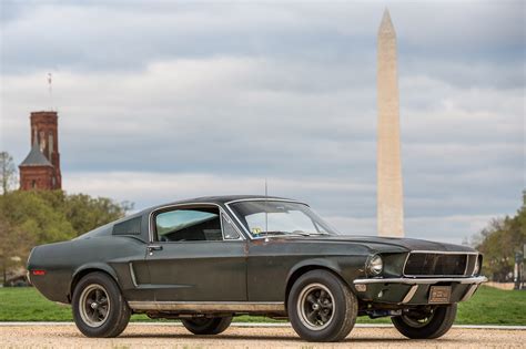 1968 Ford Mustang Gt From Bullitt Goes To Washington Automobile