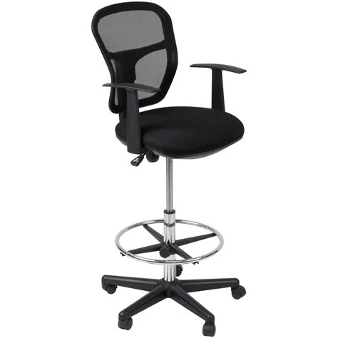 Studio Designs Riviera Drafting Chair With Arms 250 Lb Capacity