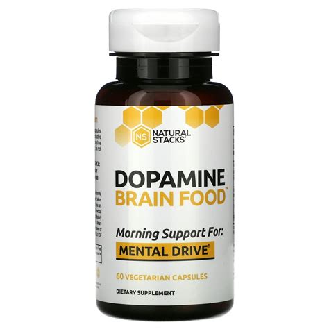 Natural Stacks Dopamine Brain Food 60 Vegetarian Capsules Walmart