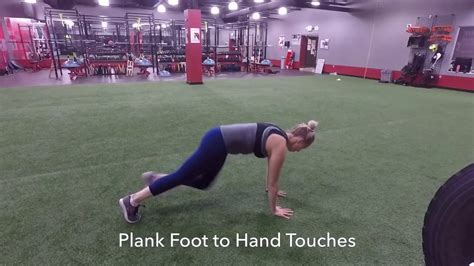Plank Foot To Hand Touches Youtube