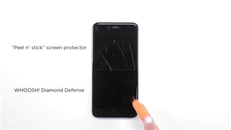 Diamond defense liquid screen protection kit new iphone, galaxy. WHOOSH! Diamond Defense | Scratch Test - YouTube