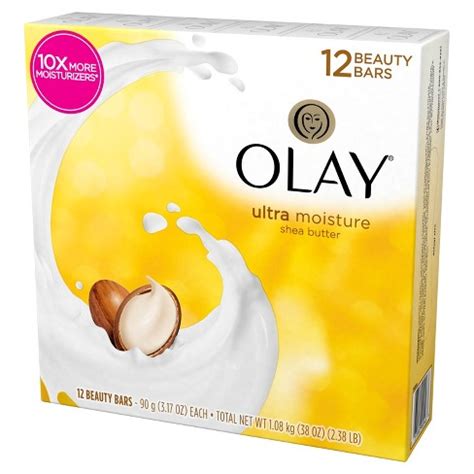 Shop for olay quench bar soap online at target. Olay Ultra Moisture With Shea Butter 12-Bar Soap - 38oz ...