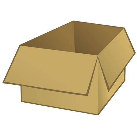 Clipart - Open box