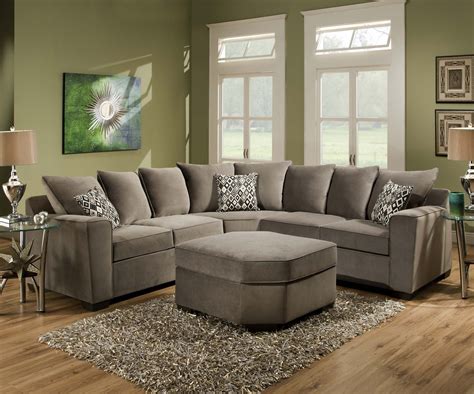 Simmons Upholstery Roxanne Sectional And Reviews Wayfair Chesterfield