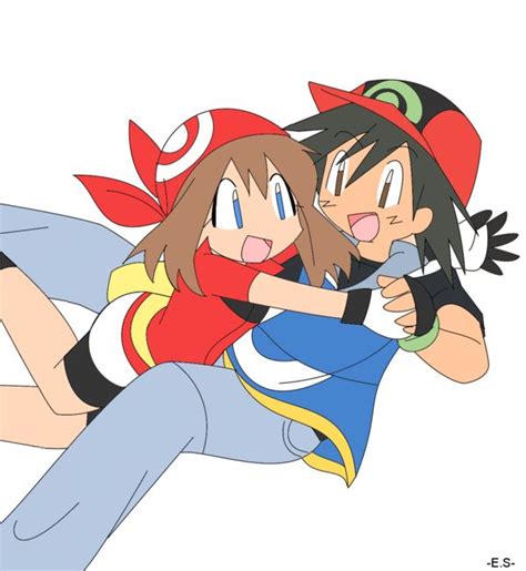 Advance Jump By Endless On Deviantart Ash And May Pokémon Heroes