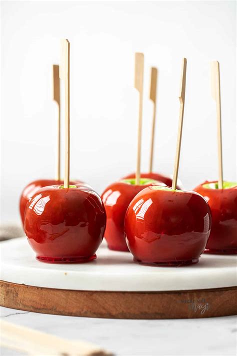 Homemade Toffee Apples Candy Apples Sugar Salt Magic