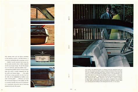 1964 Cadillac Deville Pages From Brochure Women Drivers Car Brochure
