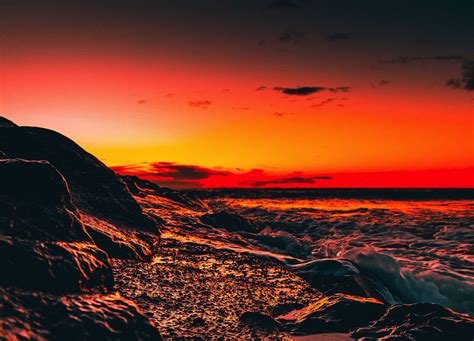 Sunset Waves 219 Wallpaper Ultrawide Monitor 219 Wallpapers