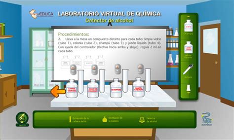 Laboratorios Virtuales Para BiologÍa Y QuÍmica Laboratorio Virtuales