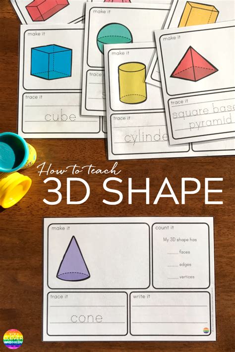 How To Teach 3d Shape In The Early Years Hands On Teaching Ideas And