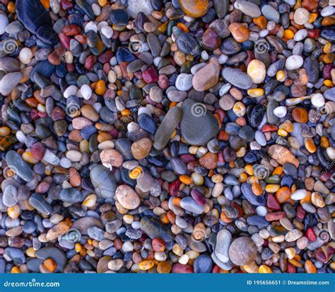Natural Colored Pebbles On Beach Stock Image Image Of River Pebbled