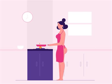 Cooking In Quarantine By PixelToons On Dribbble