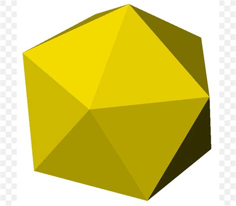 Polyhedron Nonagon Three Dimensional Space Icosahedron Triangle Png