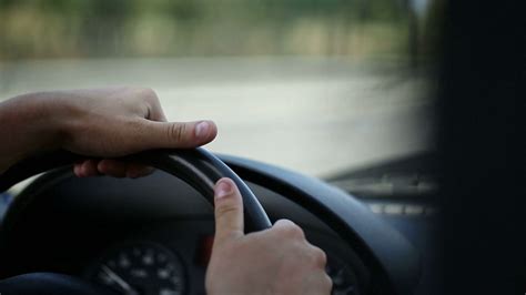 Mans Hands Driving A Car Stock Video Footage Storyblocks