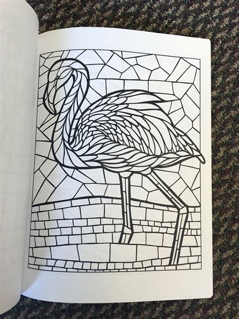 Creative Haven Animal Mosaics Coloring Book Etsy