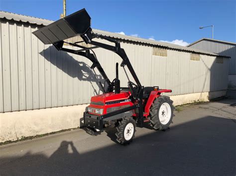 Yanmar F20d Tractor With Front End Loader Compact Tractors Ireland