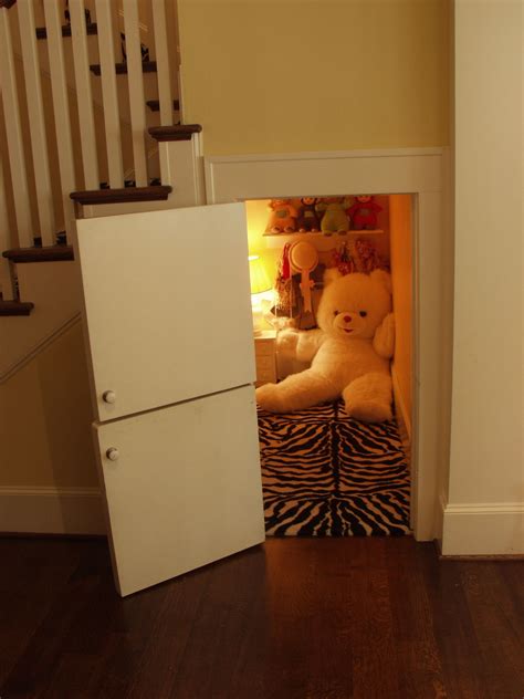 Every Kid Should Have A Secret Hiding Place Under The Stairs Great