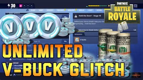 Best Unlimited Free Fast V Buck Glitch Farming Guide In Fortnite Save