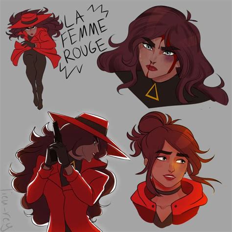 Slutantions😘 — Guess Who I Fell In Love With Gang Carmen Sandiego Female Characters Anime