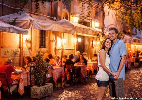 Night Photos From Trastevere The Most Romantic Place In Rome In July