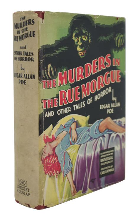 Murders In The Rue Morgue By Edgar Allan Poe 1932 From Heritage