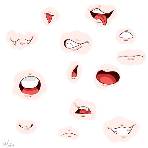 Anime Mouth By Azgchan On Deviantart
