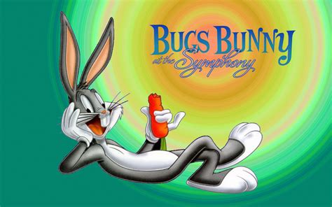 Bugs Bunny Animated Cartoon Character Desktop Hd Wallpaper