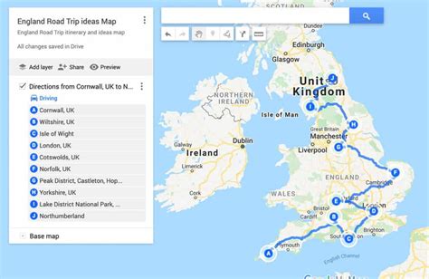 15 Unmissable England Uk Highway Journey Concepts Map And Itinerary
