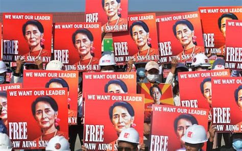What's really scary is that we can't update each other and keep up and keep track of all the stuff that's happening. Myanmar police file additional charge against Aung San Suu Kyi