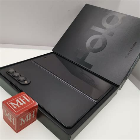 Top Condition Sg Snapdragon Dual Sims Samsung Z Fold 4 256gb Black Full