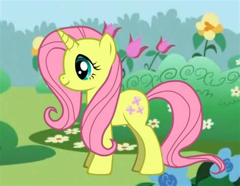 Fluttershy Unicorn Pony By Kirby Tree On Deviantart