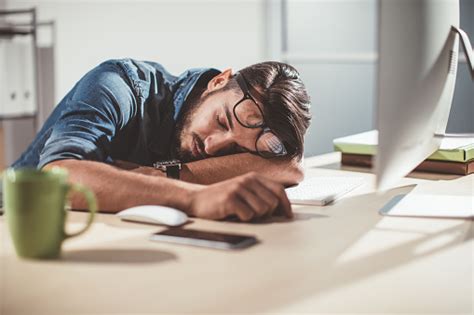 Man Sleeping In Office Stock Photo Download Image Now Istock
