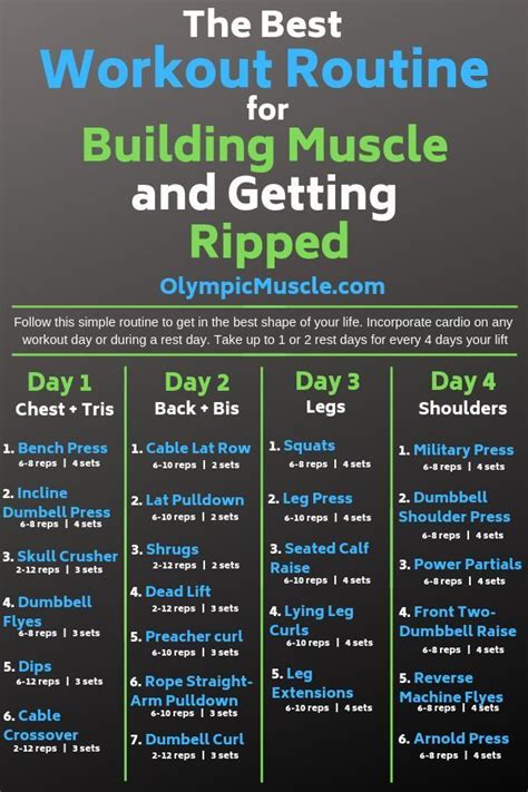 Get Ripped Workout Plan At Home Homeplanone