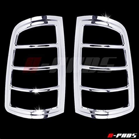 A Pads Chrome Tail Light Covers For Dodge Ram 1500 2009 20172500