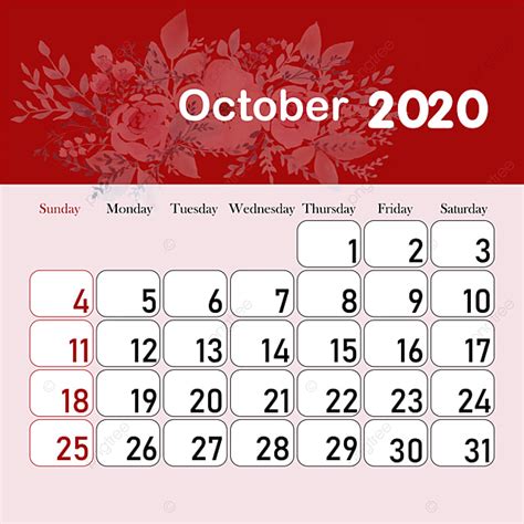 2020 (mmxx) was a leap year starting on wednesday of the gregorian calendar, the 2020th year of the common era (ce) and anno domini (ad) designations, the 20th year of the 3rd millennium. 10 월 달력 2020 년 Pngtree에서 무료로 다운로드 할 수있는 템플릿.