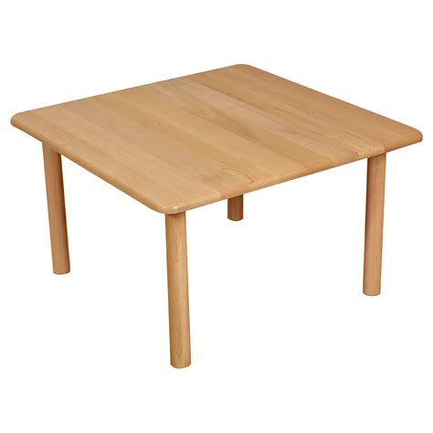 Solid Beechwood Square Table