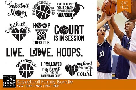 Download Basketball SVG and Cut Files for Crafters (80894) | Cut Files | Design Bundles