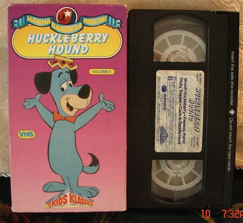 Hanna Barberas Huckleberry Hound Volume V Vhs Video Rare Oop Htf On