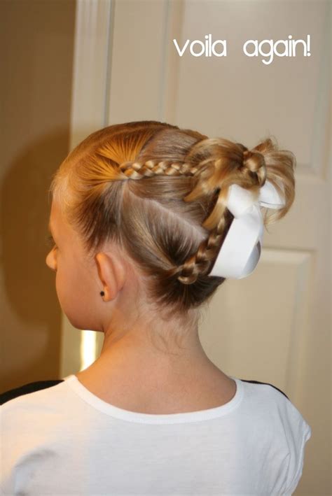Little Girl Hairstyle For Dance Kids Hairstyles Little Girl