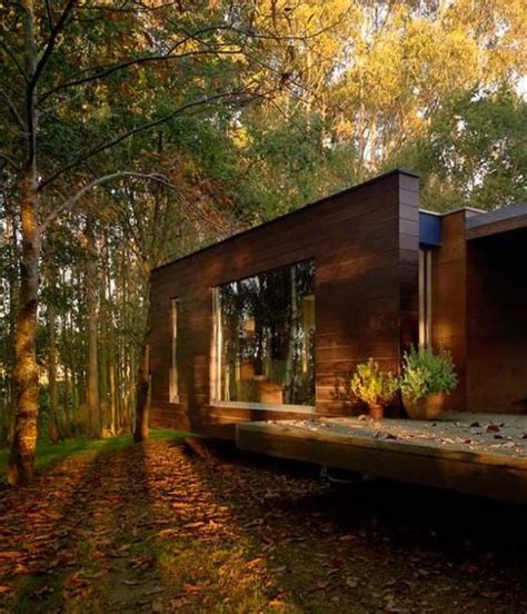 Forest House Designs Wooden Home Designs Wooden House In Forest