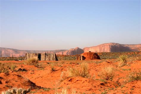 Traditional Navajo Camp Navajo Tribal Park Arizona Navaj Flickr
