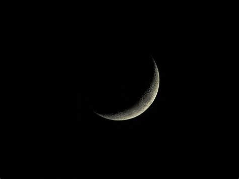 Free Photo Crescent Moon Crater Dark Hd Wallpaper Free Download